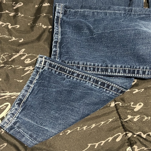 Miss Me Jeans Mid Rise Easy Crop 29 medium wash - Picture 5 of 16